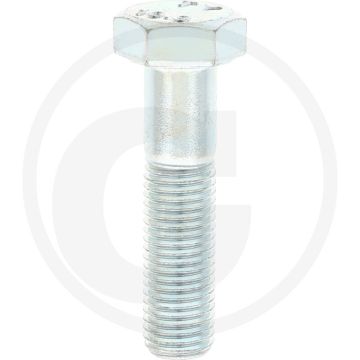 Zeskantbout M12x50 DIN 960 Verzinkt Staal 1000 N/mm² Metrische draad