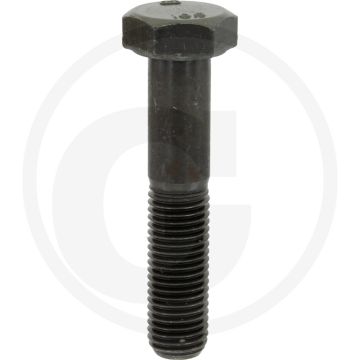 Zeskantbout M12 x 60 DIN 960 Staal 10.9 Zwart Metrisch fijne draad