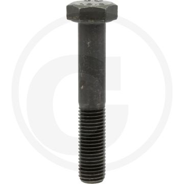 Zeskantbout DIN 960 M12x70 Staal 10.9 Zwart
