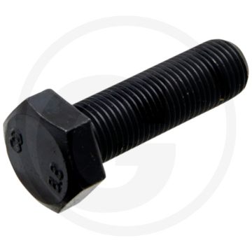 Zeskantbout DIN 961 M12x40 Staal 8.8 Zwart