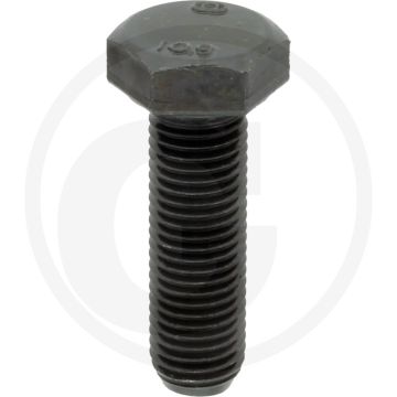 Zeskantbout DIN 961 M12x40 Staal 10.9 Zwart