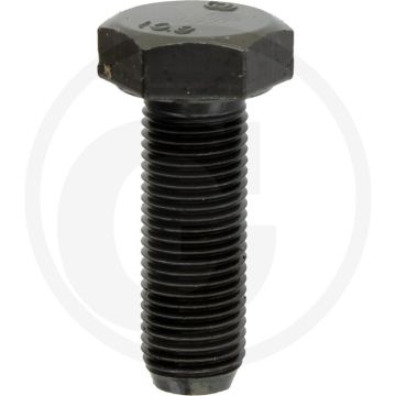 Zeskantbout DIN 961 M12x35 Staal 10.9 Zwart