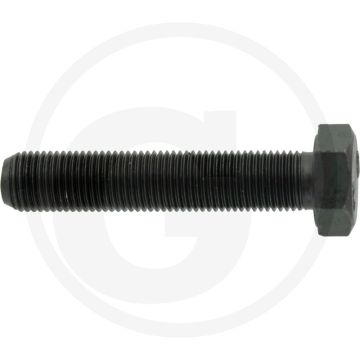 Zeskantbout DIN 961 M12 x 60 staal 10.9 zwart buitenzeskant fijne draad 1,25