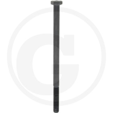 Zeskantbout M12x210 DIN 931 Staal 10.9 Zwart