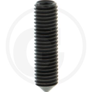 Stelbout M12 x 45 DIN 914 Verzinkt Staal Binnenzeskant