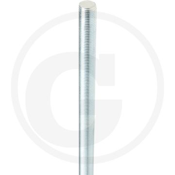 Draadeind M14 x 1000 DIN 976 Verzinkt Staal Gegalvaniseerd