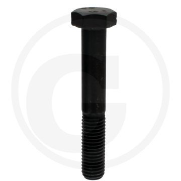 Zeskantbout DIN 931 M14x90 Staal 10.9 Zwart