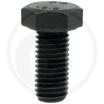 Zeskantbout M14x30 DIN 933 Staal 10.9 Onbehandeld