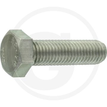Zeskantbout M14x50 DIN 933 Roestvrijstaal (V2A) Kwaliteitsklasse 7