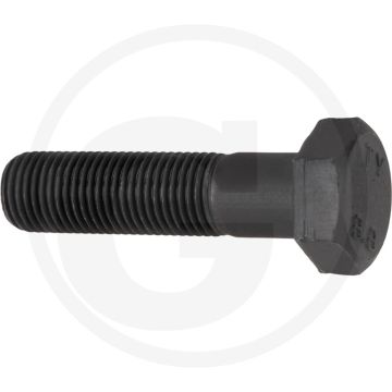 Zeskantbout DIN 960 M14x55 Staal 8.8 Zwart