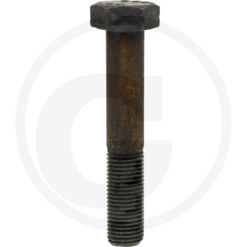 Zeskantbout DIN 960 M14x80 Staal 8.8 Zwart