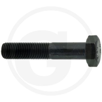 Zeskantbout DIN 960 M14x70 Staal 10.9 Zwart