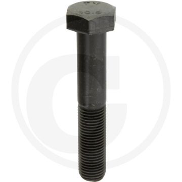 Zeskantbout DIN 960 M14x80 Staal 10.9 Zwart