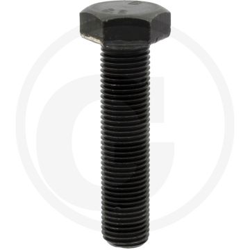 Zeskantbout DIN 961 M14 x 60 staal 8.8 zwart buitendraad 1,5 mm