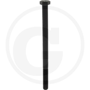 Zeskantbout M14x220 DIN 931 Staal 10.9 Onbehandeld Zwart