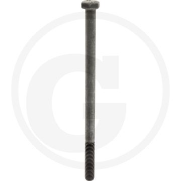 Zeskantbout M14x240 DIN 931 Staal 10.9 Onbehandeld Zwart