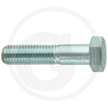 Zeskantbout DIN 931 5/8" x 70 mm Staal 8.8 UNC Zwart