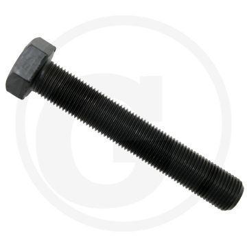 Zeskantbout M16x100 DIN 960 Staal 10.9 Zwart Buitenzeskant