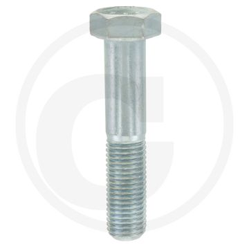 Zeskantbout M16x80 DIN 931 Verzinkt Staal 8.8 Metrische Draad Buitenzeskant