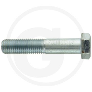 Zeskantbout DIN 931 M16x80 Verzinkt Staal 1000 N/mm²