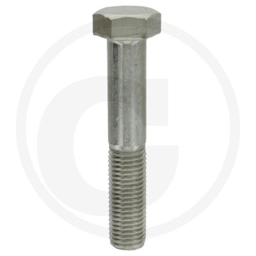 Zeskantbout M16x90 DIN 931 Roestvrijstaal (V2A) Kwaliteitsklasse 7