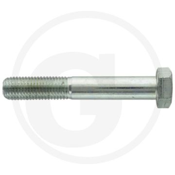 Zeskantbout DIN 931 M16x100 Verzinkt Staal 8.8