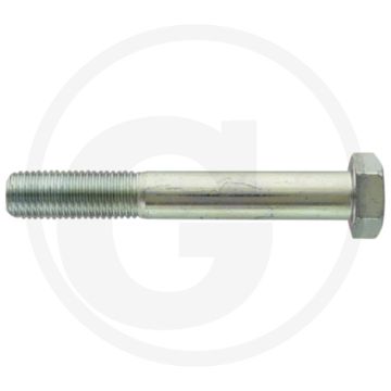Zeskantbout DIN 931 M16 x 110 staal 8.8 verzinkt metrische schroefdraad