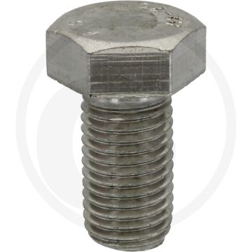 Zeskantbout M16x30 DIN 933 Roestvrijstaal (V2A) Kwaliteitsklasse 7