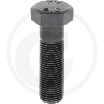 Zeskantbout M16x55 DIN 960 Staal 8.8 Zwart Buitenzeskant