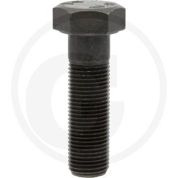 Zeskantbout DIN 960 M16x55 Staal 10.9 Zwart