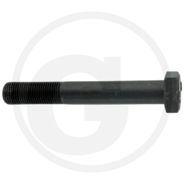 Zeskantbout M16 x 110 DIN 960 Staal 10.9 Zwart Metrisch fijne draad