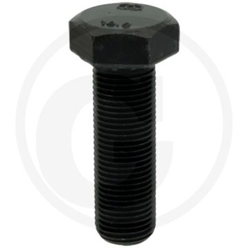Zeskantbout DIN 961 M16x50 Staal 10.9 Zwart