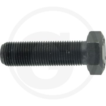 Zeskantbout DIN 961 M16x55 staal 10.9 zwart
