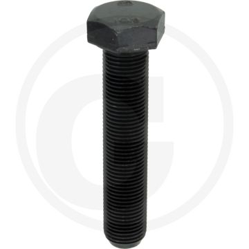 Zeskantbout DIN 961 M16 x 80 staal 10.9 zwart buitenzeskant standaard draad