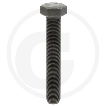 Zeskantbout DIN 961 M16 x 100 staal 10.9 zwart buitenzeskant