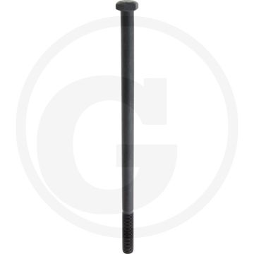 Zeskantbout M16x320 DIN 931 Staal 10.9 Onbehandeld Zwart