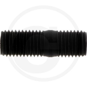 Tapeind M16 x 30 DIN 939 Staal 8.8 Zwart Standaard draad