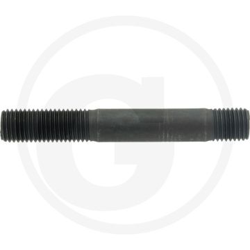 Tapeind DIN 939 M16 x 95 staal 8.8 metrische draad zwart RH
