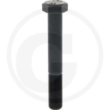 Zeskantbout M16x1,5x110 DIN960 Staal 8.8 Zwart Buitenzeskant