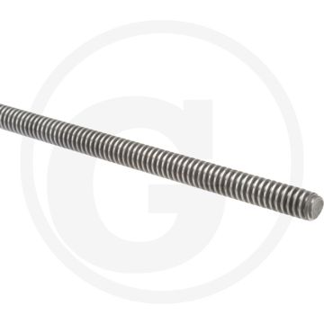 Draadeind TR 18 x 1000 DIN 976 Staal 6 Trapeziumdraad Gegalvaniseerd RH