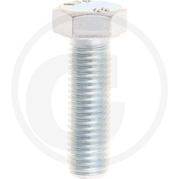 VPE10 zeskantbouten M18x60 DIN 933 verzinkt staal 8.8 volledige draad