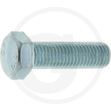 Zeskantbout M18 x 60 DIN 933 Verzinkt Staal 8.8 Zeskantkop
