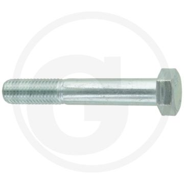 Zeskantbout DIN 931 M18x110 Staal Verzinkt 8.8