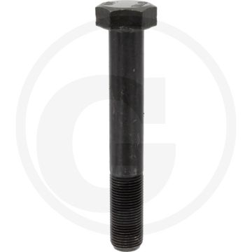 Zeskantbout DIN 960 M18x120 Staal 10.9 Zwart