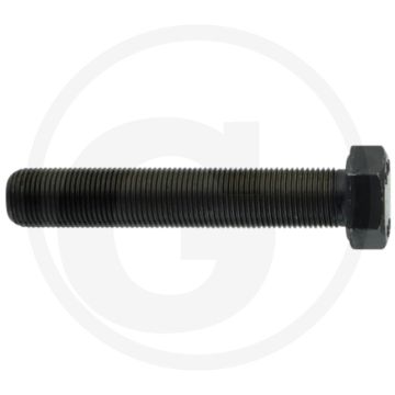 Zeskantbout DIN 961 M18 x 100 staal 8.8 zwart buitendraad metrisch 1,5 mm spoed
