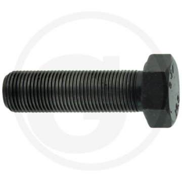 Zeskantbout DIN 961 M18x60 Staal 10.9 Zwart