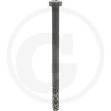 Zeskantbout M18x280 DIN 931 Staal 10.9 Zwart Buitenzeskant