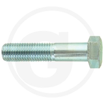Zeskantbout DIN 931 Staal 8.8 UNC 3/4"x3½" Zwart