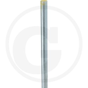 Draadeind M20 x 1000 DIN 976 Verzinkt Staal 8.8 Standaard draad