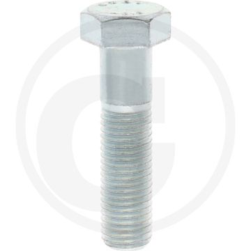 VPE10 zeskantbouten M20x80 DIN 931 verzinkt staal 8.8 met metrische schroefdraad